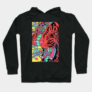 Psychedelic Tiger Hoodie